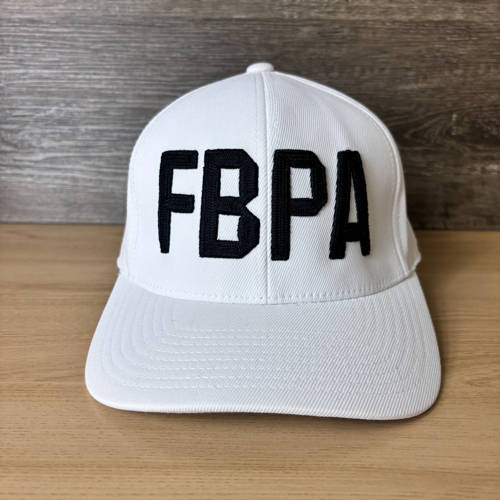 G FORE Hat Cap Snap Back White Golf Golfing FBPA Performance Adjustable